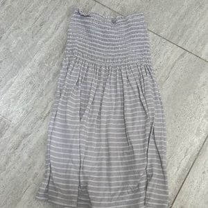 Mandee strapless dress worn
